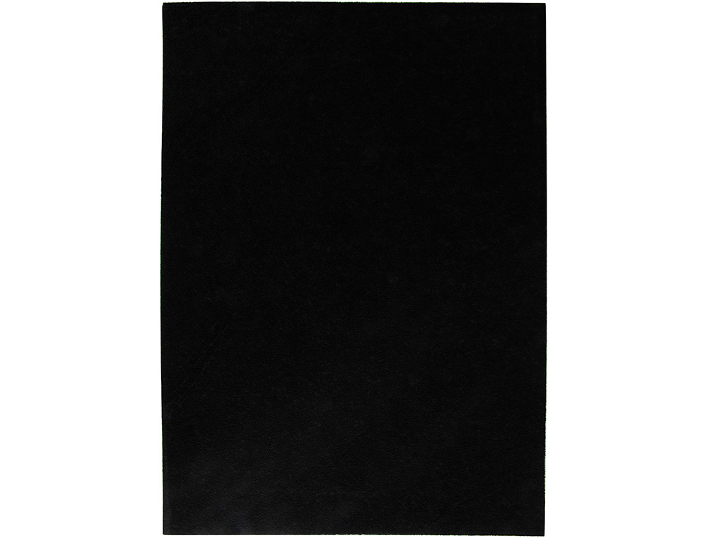 PLAQUE MOUSSE LIDERPAPEL TEXTURE SERVIETTE 50X70CM 60G/M2 ÉPAISSEUR 2MM UNICOLORE NOIR