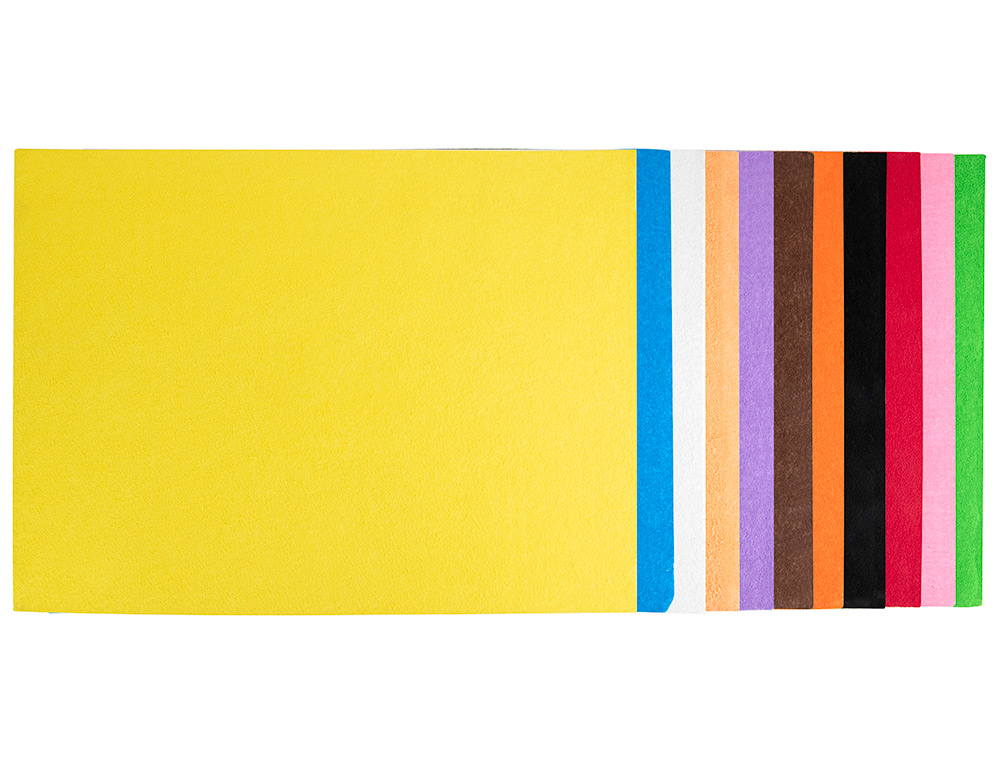 PLAQUE MOUSSE LIDERPAPEL TEXTURE SERVIETTE 50X70CM 60G/M2 ÉPAISSEUR 2MM UNICOLORE NOIR