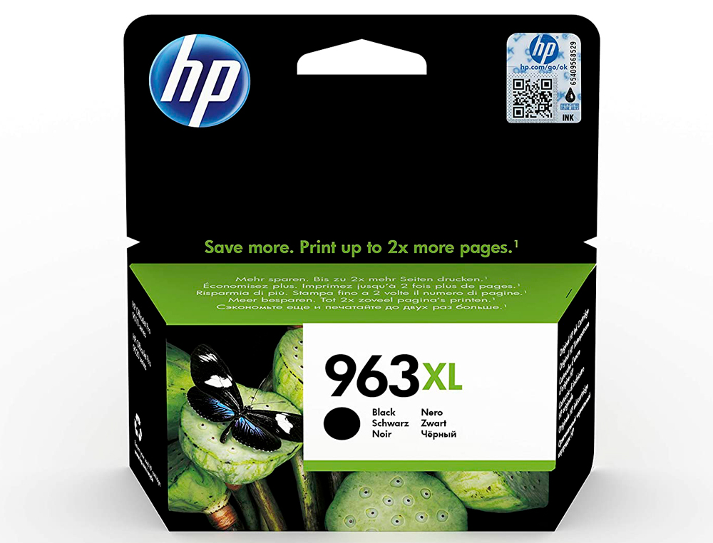 CARTOUCHE HP JET ENCRE 963 XL OFFICEJET PRO 9010 - 9020 /   9022 / 9023 / 9025 2000 PAGES NOIR
