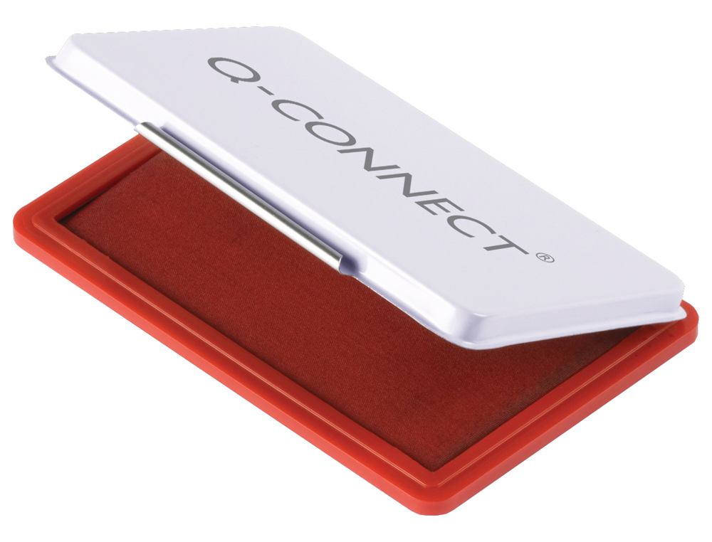 RECHARGE TAMPON Q-CONNECT ÉCONOMIQUE Nº1 126X81MM COLORIS ROUGE