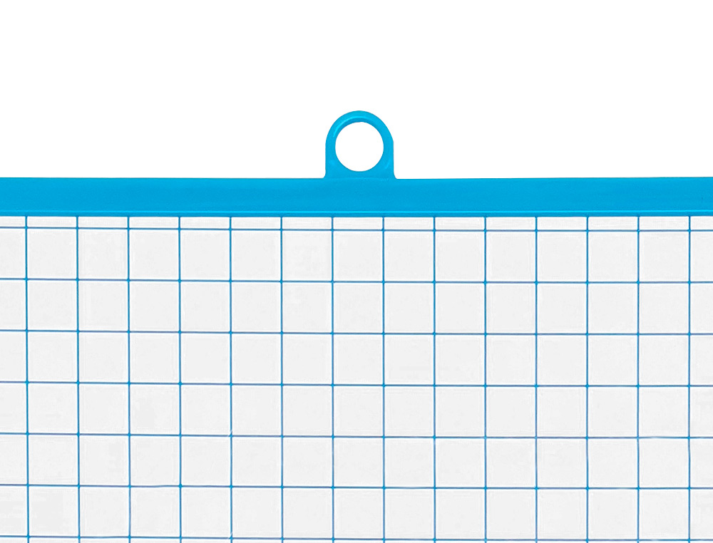 TABLEAU MINI ARDOISE DOUBLE FACE FEUTRE BROSSE IN CLUS 2 FACES QUADRILLÉE/UNIE 24X33CM