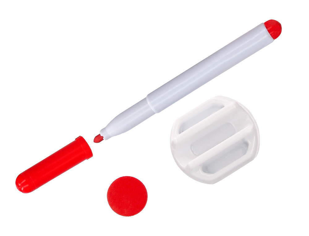 TABLEAU MINI ARDOISE MAGNTIQUE FEUTRE BROSSE INCLUS 25X35CM COLORIS ASSORTIS