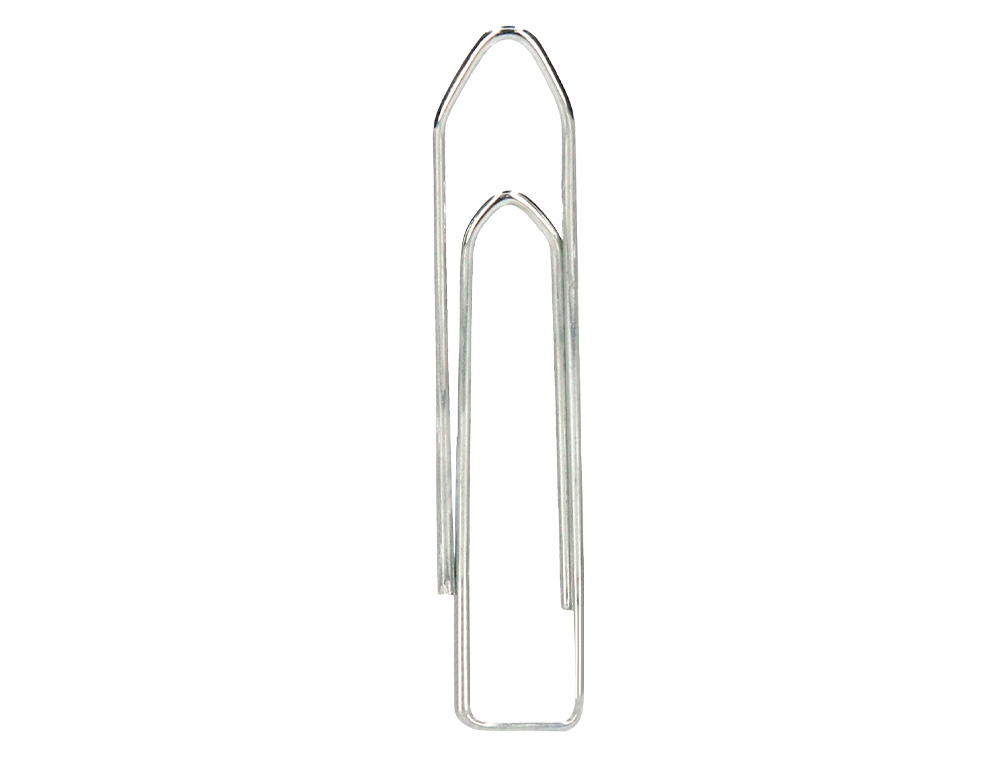 TROMBONE Q-CONNECT NICKEL 50MM BOTE CARTON 100 UNITS     POINTU