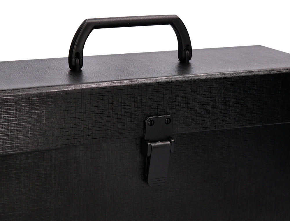 VALISETTE TRIEUR LIDERPAPEL À SOUFFLET 19 COMPARTIMENTS 25.5X390X120MM