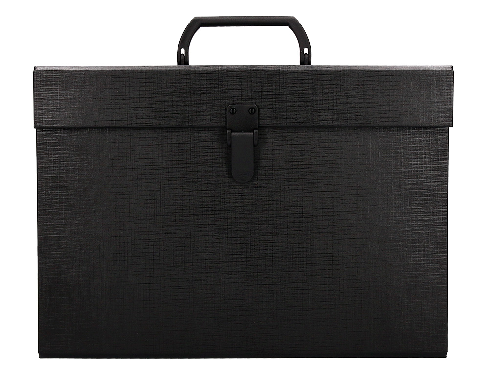 VALISETTE TRIEUR LIDERPAPEL À SOUFFLET 19 COMPARTIMENTS 25.5X390X120MM