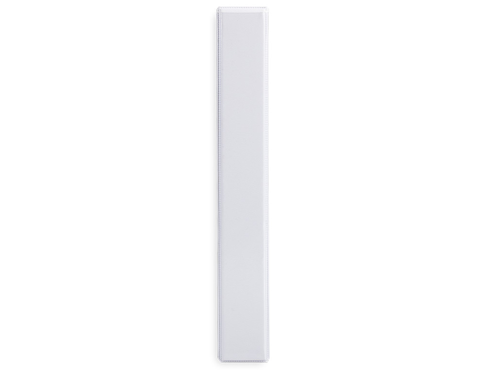 CLASSEUR KANGOUROU LIDERPAPEL 4 ANNEAUX 25MM 283X320MM DOCUMENT A4 PLASTIQUE DOS 40MM COLORIS BLANC