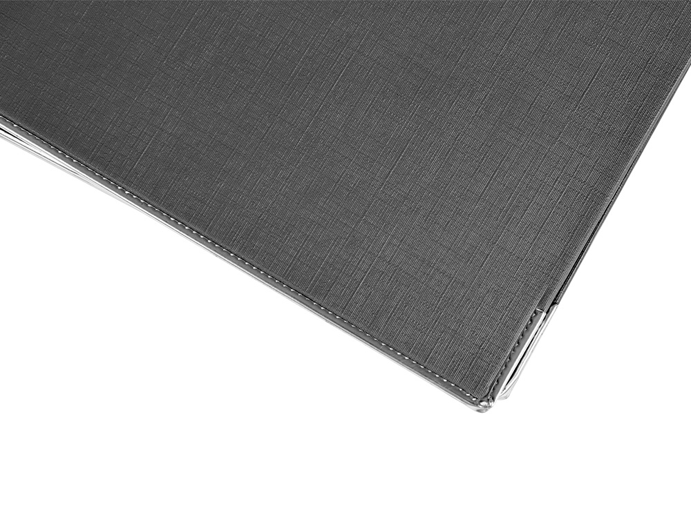 CLASSEUR LEVIER LIDERPAPEL A4 DOCUMENTA CARTON REMBORDÉ 1,9MM DOS 52MM RADO MÉTALLIQUE COLORIS NOIR