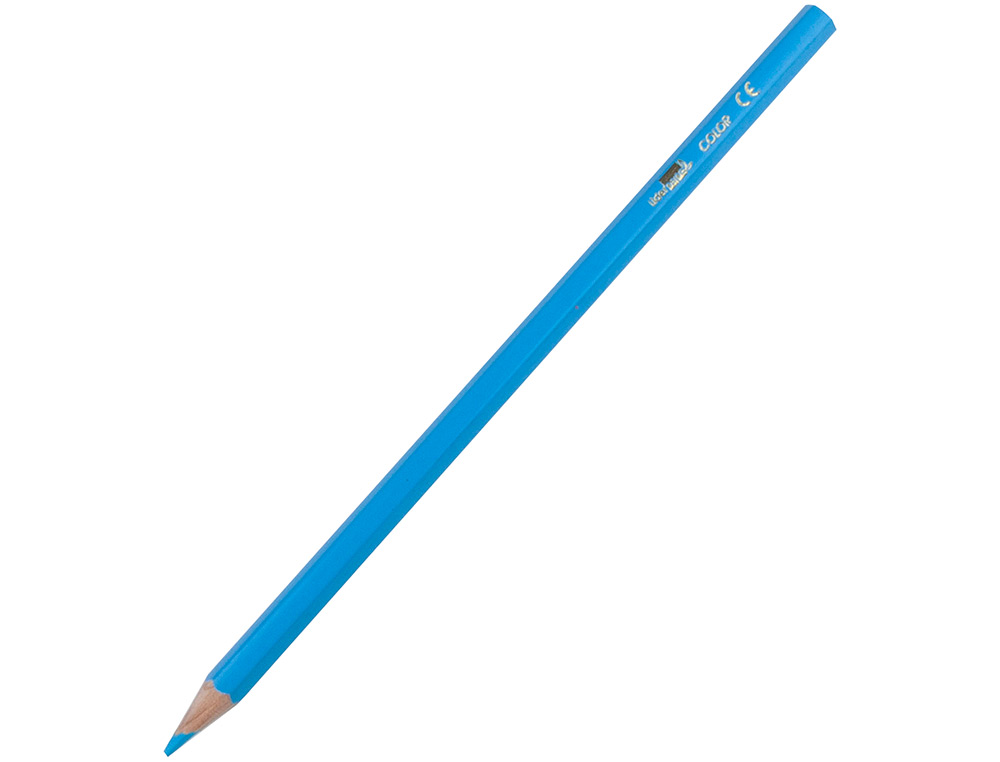 CRAYON COULEUR LIDERPAPEL MINE EXTRA-RÉSISTANTE 174.5MM ÉCRITURE DOUCE COLORIS INTENSES ÉTUI CARTON PLASTIFIÉ 12 UNITÉS