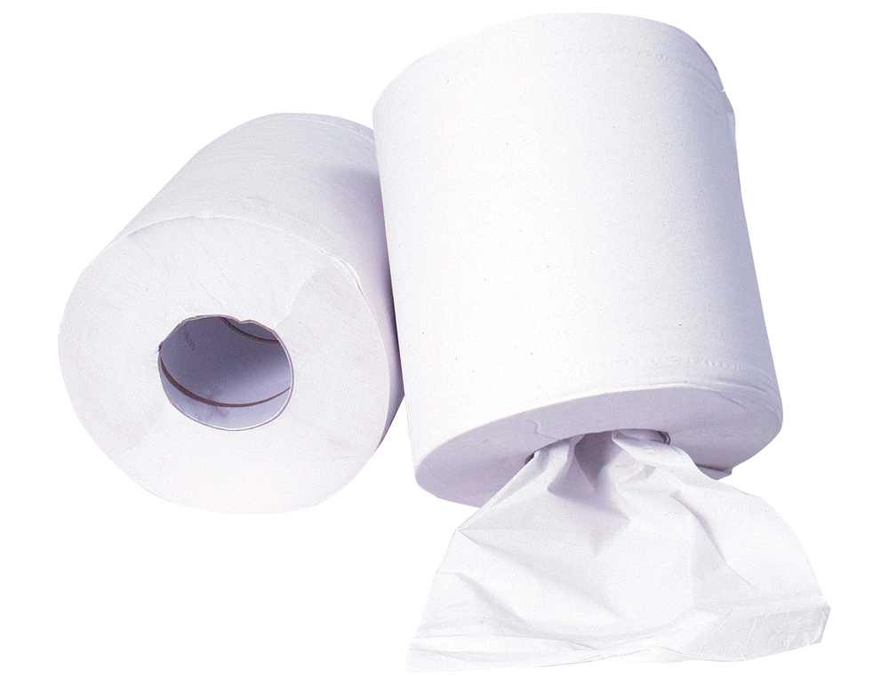 ESSUIE-MAINS Q-CONNECT 190MMX135M COLORIS BLANC ROULEAU
