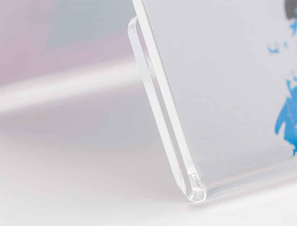 CHEVALET Q-CONNECT PORTE-NOMS MÉTHACRYLATE IDÉAL SYSTÈME IDENTIFICATION 95X42MM