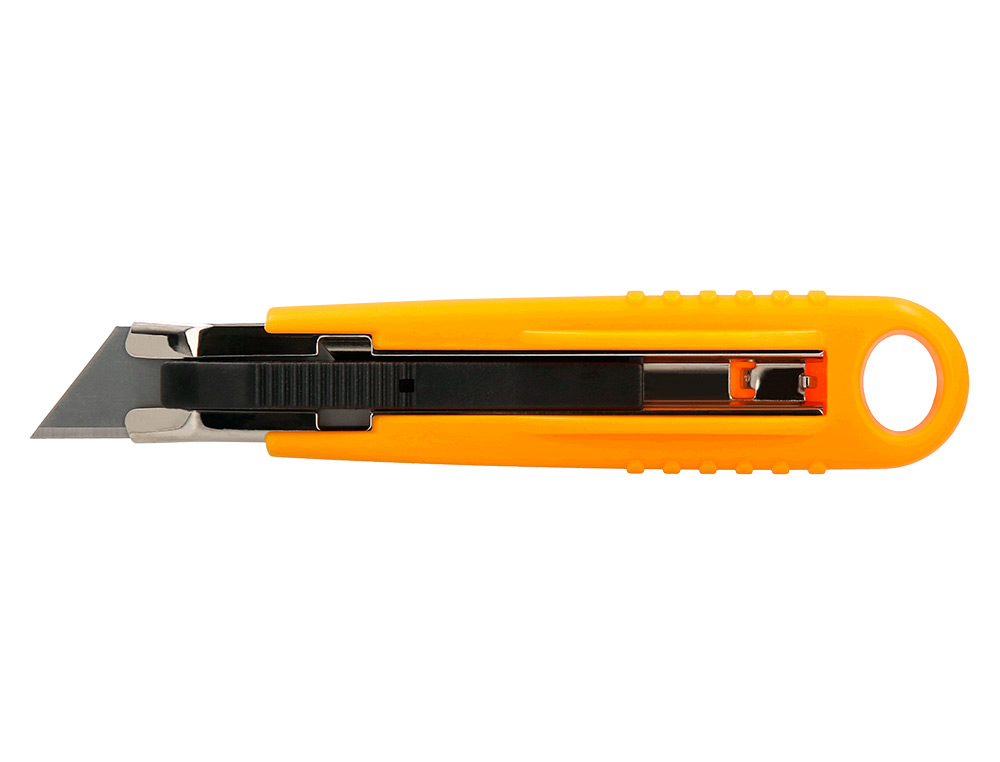 CUTTER XD123 Q-CONNECT RETRACTABLE LAME ACIER 18 MM BLISTER
