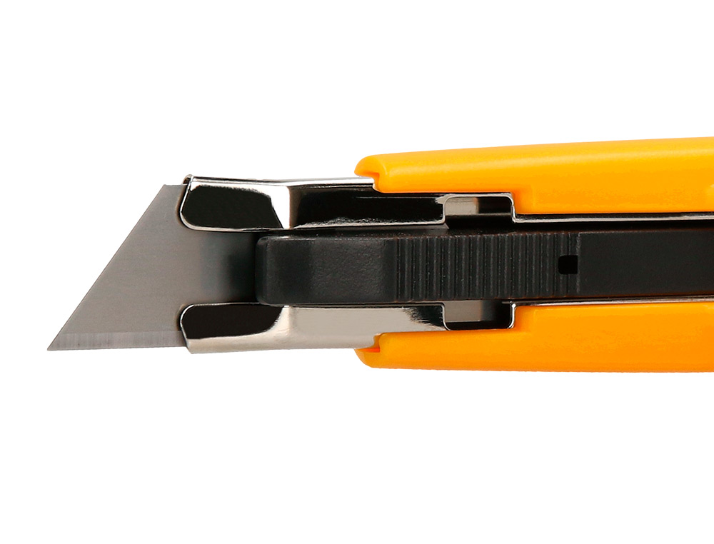 CUTTER XD123 Q-CONNECT RETRACTABLE LAME ACIER 18 MM BLISTER