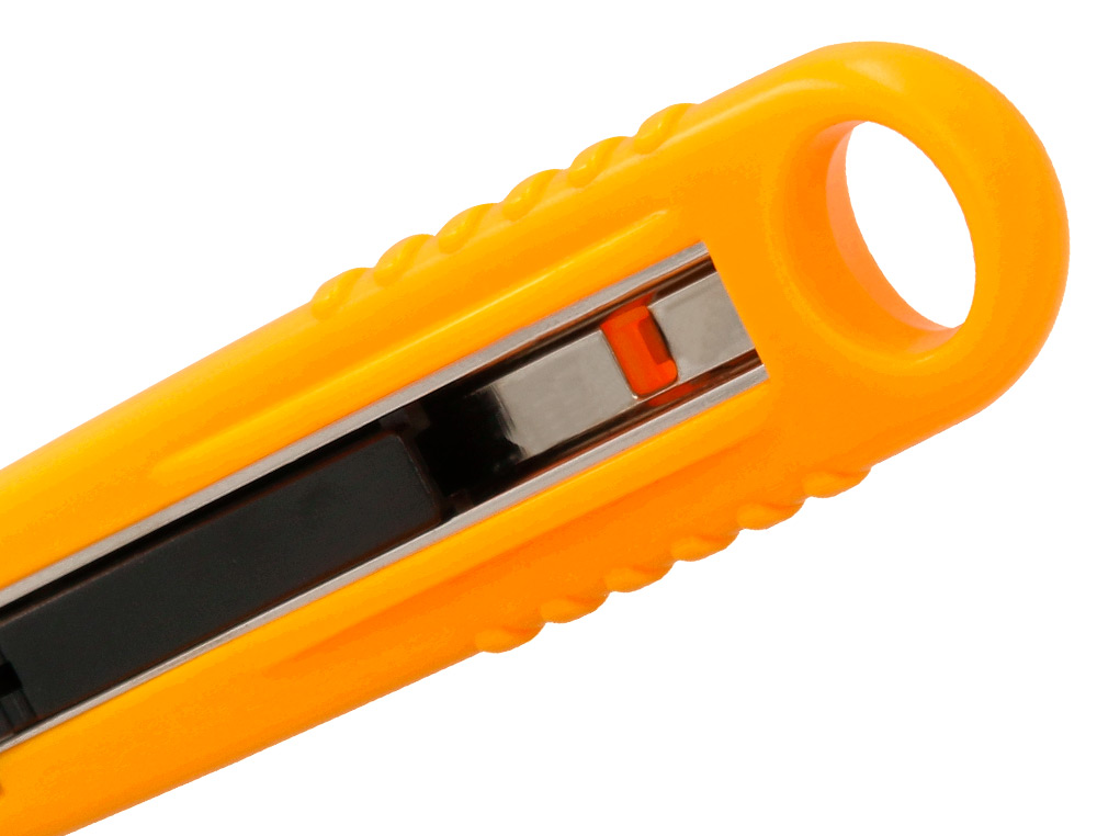 CUTTER XD123 Q-CONNECT RETRACTABLE LAME ACIER 18 MM BLISTER
