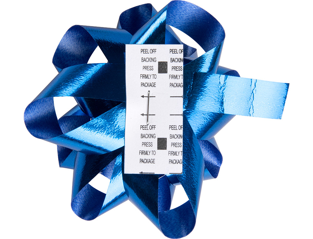 ÉTOILE ADHÉSIVE LIDERPAPEL FANTAISIE FORMAT MAXI LARGEUR ÉTOILE 6.5CM COLORIS MÉTALLISÉ