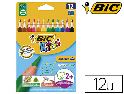 Crayon de couleur Kids Evolution x24 BIC