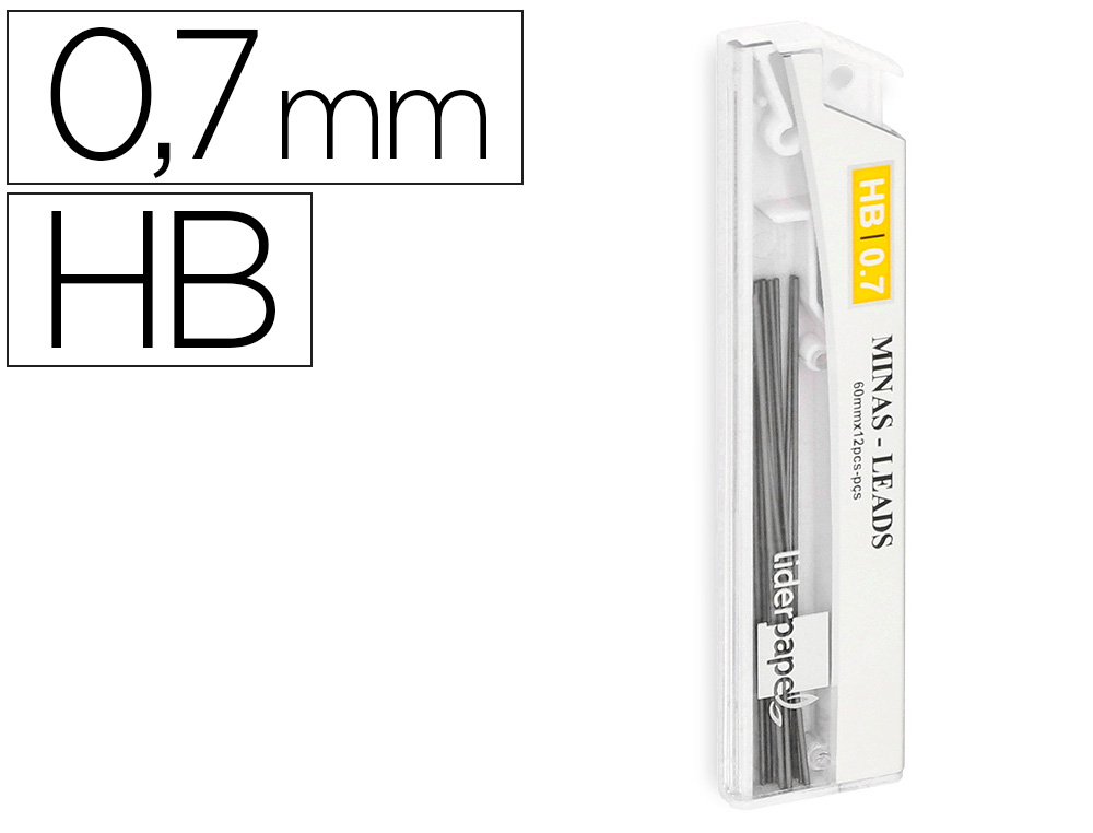 Staedtler Boîte à mines Mars micro carbon 250 09-HB 0,9 mm au