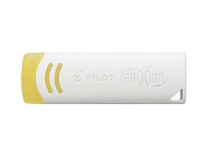 GOMME PILOT FRIXION ENCRE EFFAABLE COLORIS BLANC