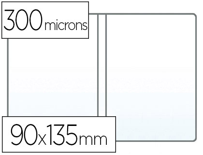 TUI PROTECTION ELBA PVC 20/100E 90X130MM SPCIFIQUE PASSEPORT