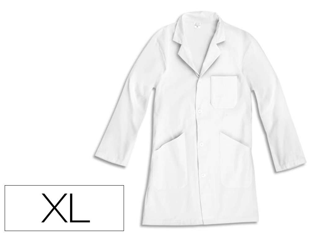 BLOUSE 100% COTON DE 190 G/M COLORIS BLANC TAILLE XL