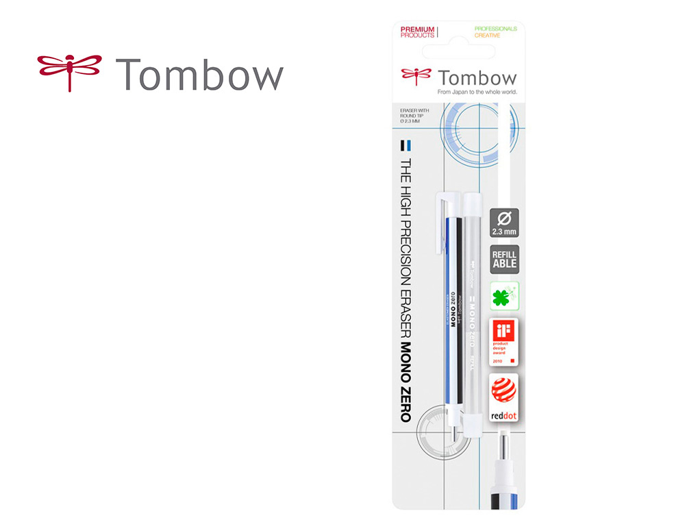 RECHARGE GOMME TOMBOW RONDE MONO ZERO 2,3MM