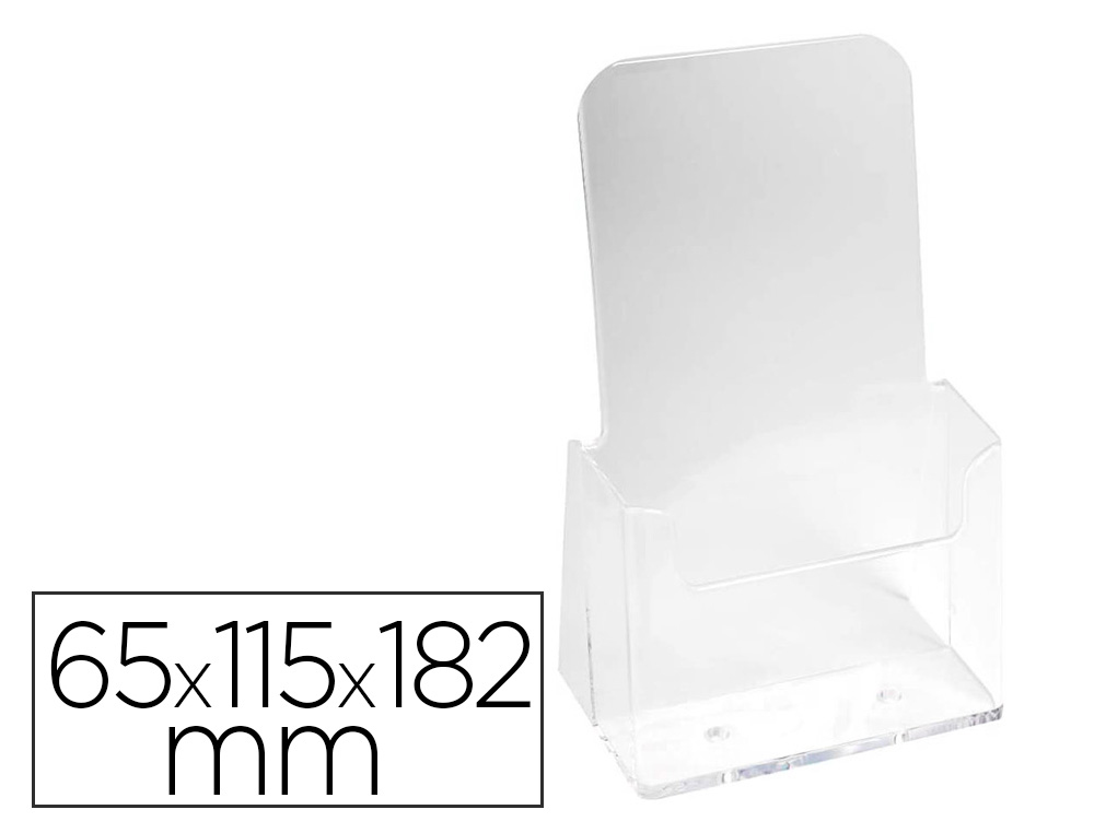 DISTRIBUTEUR EXACOMPTA SIMPLE FORMAT PROSPECTUS 1/3 A4      VERTICAL 1 COMPARTIMENT DE    PROFONDEUR 28MM