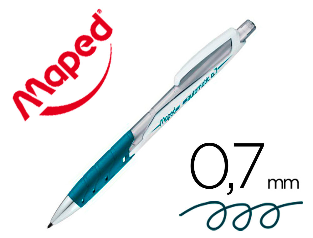 PORTE MINE MAPED  BLACK PEPS AUTOMATIC 0.7MM COLORIS BLEU