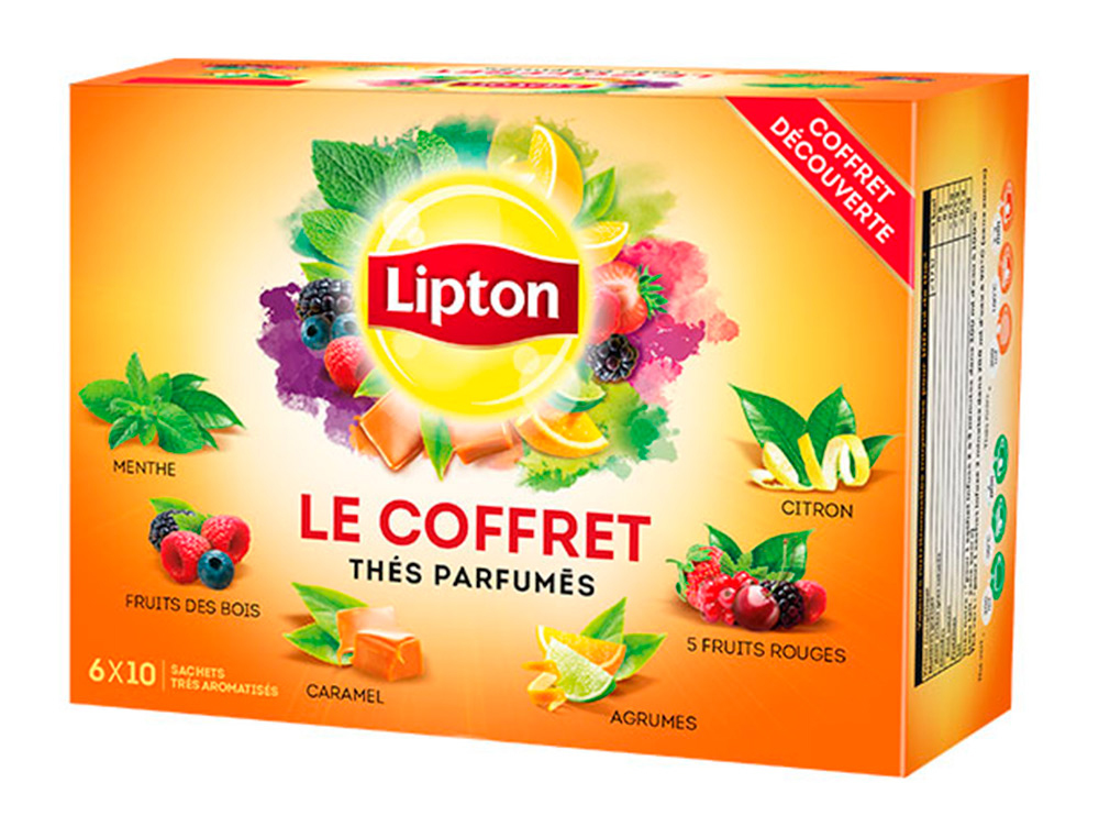 COFFRET THE LIPTON A PARTAGER X60