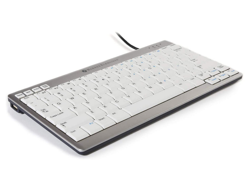 CLAVIER BAKKER COMPACT ULTRABOARD 950 FILAIRE  GRIS