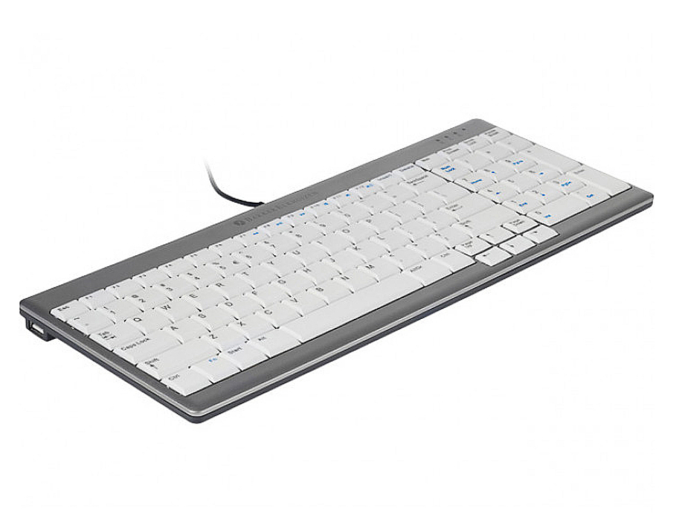 CLAVIER BAKKER COMPACT ULTRABOARD 960 FILAIRE AVEC   PAVE   NUMERIQUE GRIS