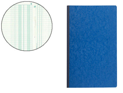 MANIFOLD EXACOMPTA PIQU 320X195MM 38 LIGNES 80 PAGES JOURNAL FOLIOT