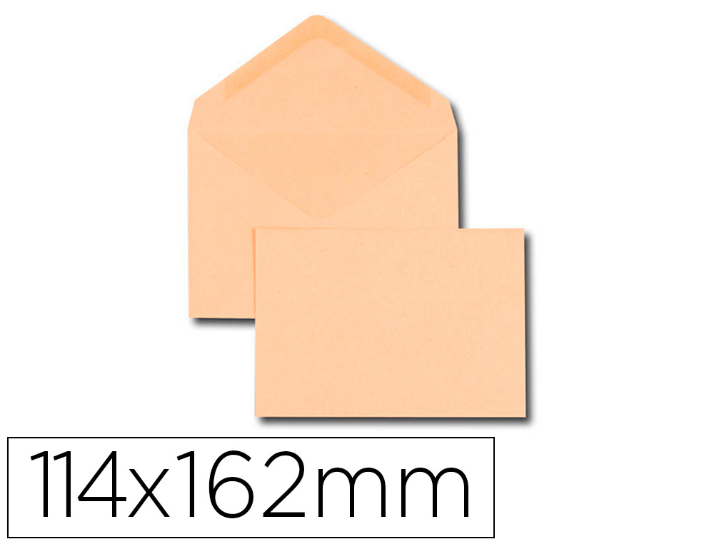 ENVELOPPE GPV BULLES KRAFT C6 114X162MM 80G GOMME PATTE TRIANGULAIRE BOTE 500 UNITS