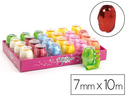 OEUF COQUILLE 10MX7MM LISSE ASSORTIMENT TENDANCE BOTE 24 UNITS
