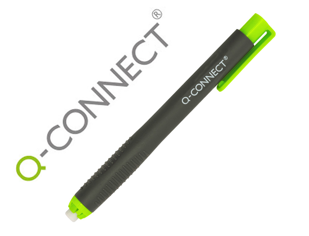 CRAYON-GOMME Q-CONNECT GOM PEN PRHENSION SOFT SECTION TRIANGULAIRE CURSEUR AUTOBLOQUANT