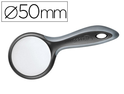 LOUPE MAPED SCOLAIRE VERRE OPTIQUE FUM 50MM DIAMTRE GROSSISSEMENT PAR 3 ANTI-DFORMATION