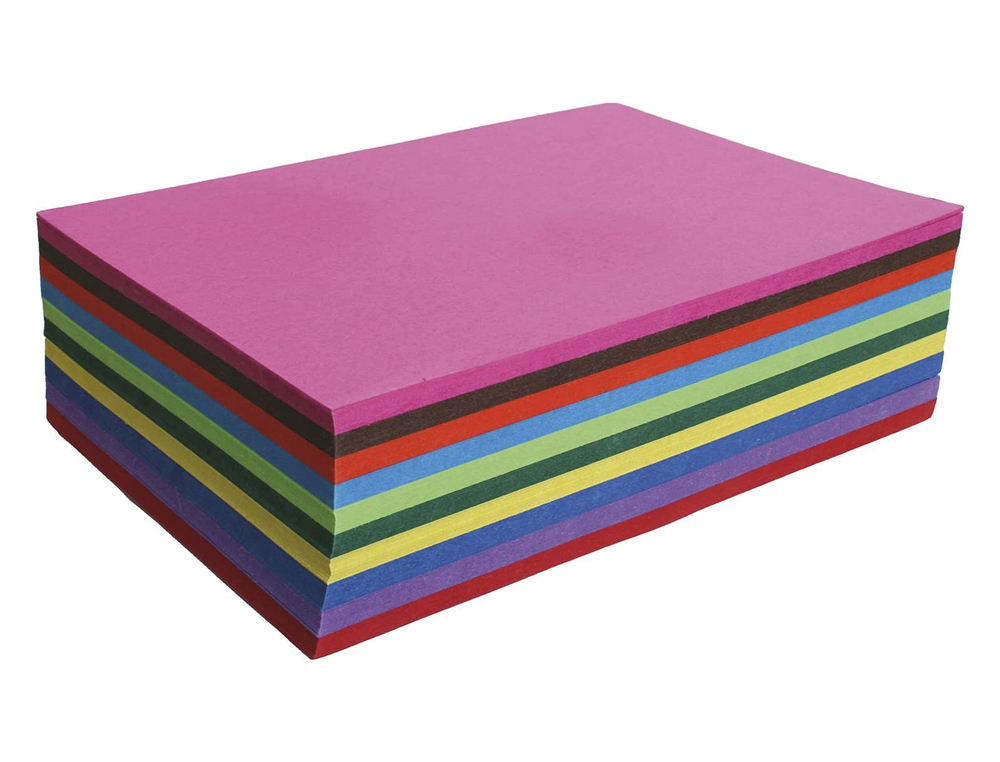 PAPIER DESSIN MAILDOR CARTA CARTONN 130G/M2 210X297MM COLORIS ASSORTIS PAQUET 250F