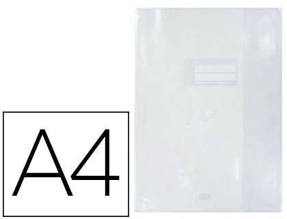 PROTGE-CAHIER ELBA STANDARD PVC CRISTAL 20/100E A4 210X297MM INCOLORE
