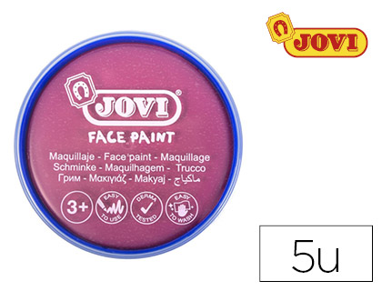 MAQUILLAGE JOVI FACE PAINT EN CRME DE 20ML COULEUR ROSE TUI DE 5 GALETS
