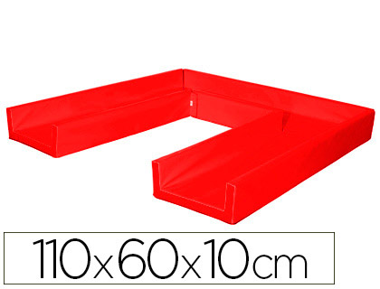 MATELAS SUMO DIDACTIC PLIABLE 110X60X10CM ROUGE