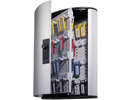 ARMOIRE  CLS DURABLE KEYBOX CODE ALUMINIUM CAPACIT 72 PORTE-CLS 302X400X118MM