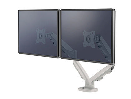 KIT CONVERSION FELLOWES BRAS SIMPLE A DOUBLE COLORIS       ARGENT