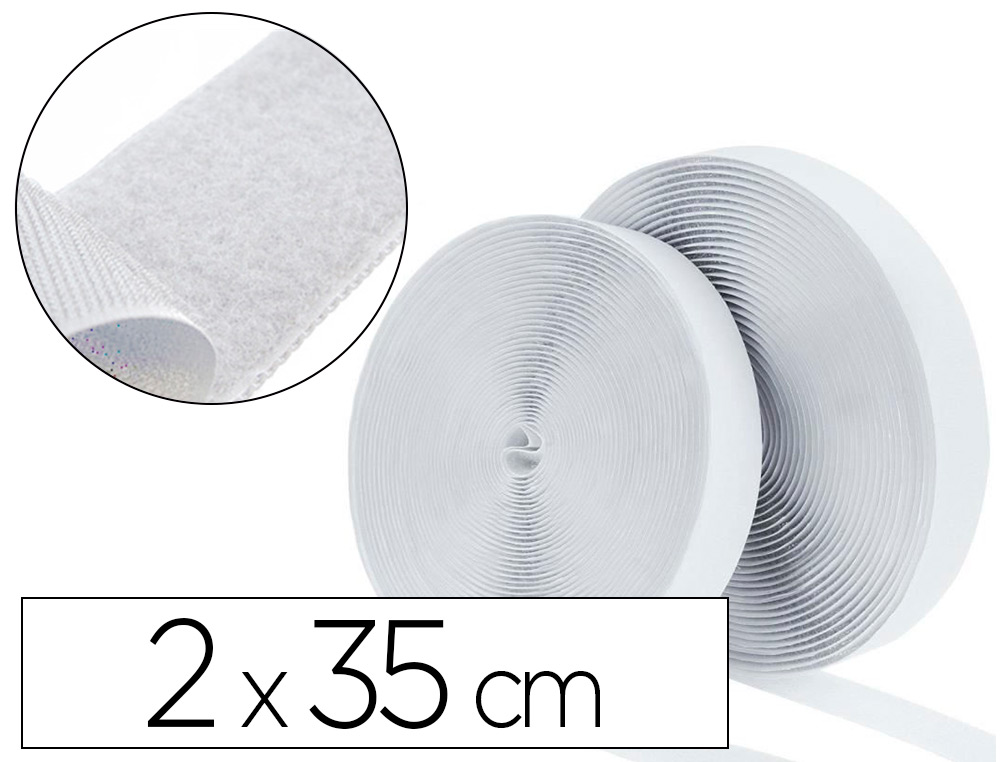 BANDES SCRTATCHS ADHSIVES SODERTEX BLISTER 2X35CM COLORIS BLANC